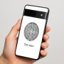 כיסוי בעיצוב אישי עם השם שלך לדגם - Google Pixel 7 5G בעיצוב לוח שנה אצטקי של המאיה