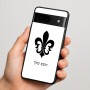 כיסוי בעיצוב אישי עם השם שלך לדגם - Google Pixel 7 5G בעיצוב פרחי פרחים - צרפת