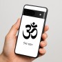 כיסוי בעיצוב אישי עם השם שלך לדגם - Google Pixel 7 5G בעיצוב סמל אום