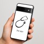 כיסוי בעיצוב אישי עם השם שלך לדגם - Google Pixel 7 5G בעיצוב סטטוסקופ רופא
