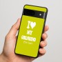 כיסוי בעיצוב אישי עם השם שלך לדגם - Google Pixel 7 5G בעיצוב אוהב את החברה שלי