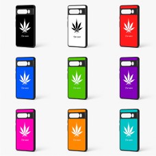 כיסוי בעיצוב אישי עם השם שלך לדגם - Google Pixel 7 Pro 5G בעיצוב עלה מריחואנה - גראס