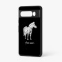 כיסוי בעיצוב אישי עם השם שלך לדגם - Google Pixel 7 Pro 5G בעיצוב זברה