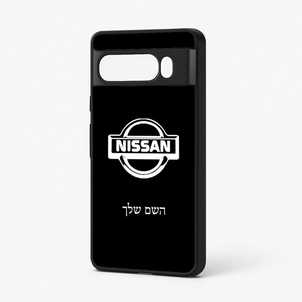 כיסוי בעיצוב אישי עם השם שלך לדגם - Google Pixel 7 Pro 5G בעיצוב ניסאן