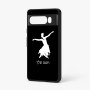 כיסוי בעיצוב אישי עם השם שלך לדגם - Google Pixel 7 Pro 5G בעיצוב בלרינה