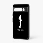כיסוי בעיצוב אישי עם השם שלך לדגם - Google Pixel 7 Pro 5G בעיצוב אישה בהריון