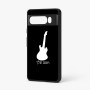 כיסוי בעיצוב אישי עם השם שלך לדגם - Google Pixel 7 Pro 5G בעיצוב גיטרה