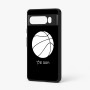כיסוי בעיצוב אישי עם השם שלך לדגם - Google Pixel 7 Pro 5G בעיצוב כדורסל