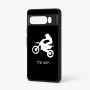 כיסוי בעיצוב אישי עם השם שלך לדגם - Google Pixel 7 Pro 5G בעיצוב מוטוקרוס
