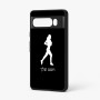כיסוי בעיצוב אישי עם השם שלך לדגם - Google Pixel 7 Pro 5G בעיצוב רץ רץ אישה