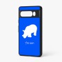 כיסוי בעיצוב אישי עם השם שלך לדגם - Google Pixel 7 Pro 5G בעיצוב קרנף