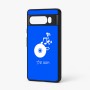 כיסוי בעיצוב אישי עם השם שלך לדגם - Google Pixel 7 Pro 5G בעיצוב תקליטור - אזור מוזיקה