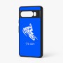 כיסוי בעיצוב אישי עם השם שלך לדגם - Google Pixel 7 Pro 5G בעיצוב אופנוע שלג