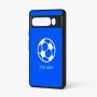 כיסוי בעיצוב אישי עם השם שלך לדגם - Google Pixel 7 Pro 5G בעיצוב כדורגל כדור כדורגל