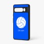 כיסוי בעיצוב אישי עם השם שלך לדגם - Google Pixel 7 Pro 5G בעיצוב כדור כדורעף