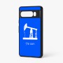 כיסוי בעיצוב אישי עם השם שלך לדגם - Google Pixel 7 Pro 5G בעיצוב באר נפט