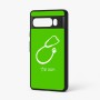 כיסוי בעיצוב אישי עם השם שלך לדגם - Google Pixel 7 Pro 5G בעיצוב סטטוסקופ רופא