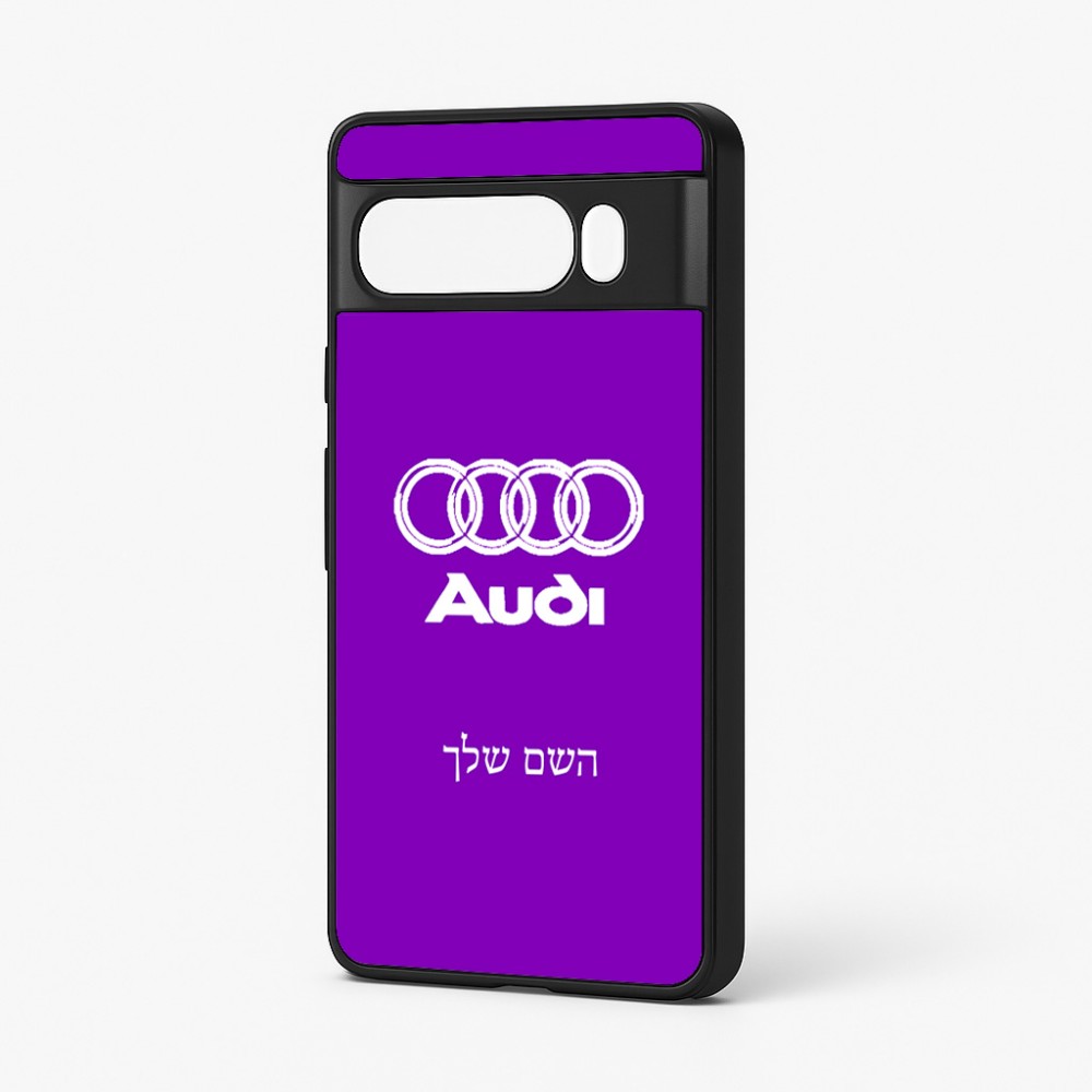 כיסוי בעיצוב אישי עם השם שלך לדגם - Google Pixel 7 Pro 5G בעיצוב אאודי
