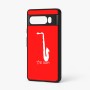 כיסוי בעיצוב אישי עם השם שלך לדגם - Google Pixel 7 Pro 5G בעיצוב סקסופון