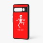 כיסוי בעיצוב אישי עם השם שלך לדגם - Google Pixel 7 Pro 5G בעיצוב סקלטון