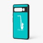 כיסוי בעיצוב אישי עם השם שלך לדגם - Google Pixel 7 Pro 5G בעיצוב סקסופון