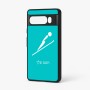 כיסוי בעיצוב אישי עם השם שלך לדגם - Google Pixel 7 Pro 5G בעיצוב קפיצת סקי אולימפית