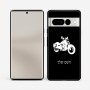 כיסוי בעיצוב אישי עם השם שלך לדגם - Google Pixel 7 Pro 5G בעיצוב הארלי-דיווידסון