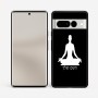 כיסוי בעיצוב אישי עם השם שלך לדגם - Google Pixel 7 Pro 5G בעיצוב אימון יוגה