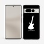 כיסוי בעיצוב אישי עם השם שלך לדגם - Google Pixel 7 Pro 5G בעיצוב גיטרה