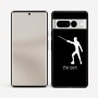 כיסוי בעיצוב אישי עם השם שלך לדגם - Google Pixel 7 Pro 5G בעיצוב לוחם סייף