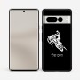 כיסוי בעיצוב אישי עם השם שלך לדגם - Google Pixel 7 Pro 5G בעיצוב אופנוע שלג