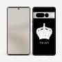 כיסוי בעיצוב אישי עם השם שלך לדגם - Google Pixel 7 Pro 5G בעיצוב כתר מלכותי