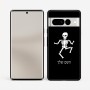 כיסוי בעיצוב אישי עם השם שלך לדגם - Google Pixel 7 Pro 5G בעיצוב סקלטון