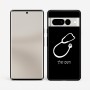 כיסוי בעיצוב אישי עם השם שלך לדגם - Google Pixel 7 Pro 5G בעיצוב סטטוסקופ רופא