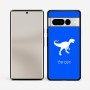 כיסוי בעיצוב אישי עם השם שלך לדגם - Google Pixel 7 Pro 5G בעיצוב דינוזאור