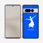כיסוי בעיצוב אישי עם השם שלך לדגם - Google Pixel 7 Pro 5G בעיצוב בלרינה