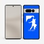 כיסוי בעיצוב אישי עם השם שלך לדגם - Google Pixel 7 Pro 5G בעיצוב אישה רוקדת עם גבר