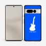 כיסוי בעיצוב אישי עם השם שלך לדגם - Google Pixel 7 Pro 5G בעיצוב גיטרה