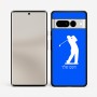 כיסוי בעיצוב אישי עם השם שלך לדגם - Google Pixel 7 Pro 5G בעיצוב שחקן גולף