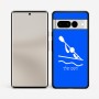 כיסוי בעיצוב אישי עם השם שלך לדגם - Google Pixel 7 Pro 5G בעיצוב קיאק אולימפי