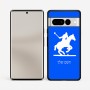 כיסוי בעיצוב אישי עם השם שלך לדגם - Google Pixel 7 Pro 5G בעיצוב שחקן פולו - סוס