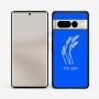 כיסוי בעיצוב אישי עם השם שלך לדגם - Google Pixel 7 Pro 5G בעיצוב חיטה גלית זהב