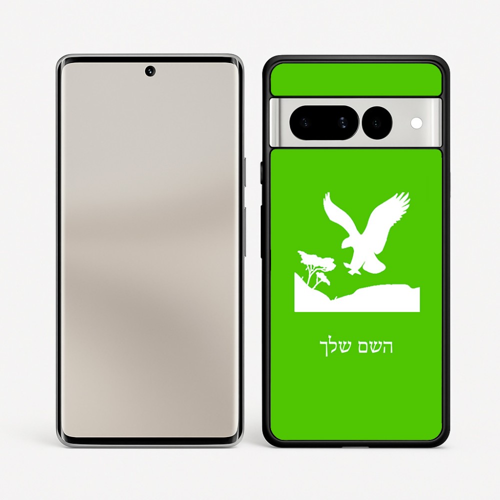 כיסוי בעיצוב אישי עם השם שלך לדגם - Google Pixel 7 Pro 5G בעיצוב נשר אמריקאי
