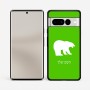 כיסוי בעיצוב אישי עם השם שלך לדגם - Google Pixel 7 Pro 5G בעיצוב דוב
