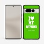 כיסוי בעיצוב אישי עם השם שלך לדגם - Google Pixel 7 Pro 5G בעיצוב אוהבת את החבר שלי