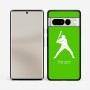 כיסוי בעיצוב אישי עם השם שלך לדגם - Google Pixel 7 Pro 5G בעיצוב שחקן בייסבול