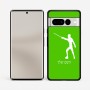 כיסוי בעיצוב אישי עם השם שלך לדגם - Google Pixel 7 Pro 5G בעיצוב לוחם סייף
