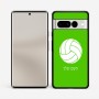 כיסוי בעיצוב אישי עם השם שלך לדגם - Google Pixel 7 Pro 5G בעיצוב כדור כדורעף