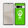 כיסוי בעיצוב אישי עם השם שלך לדגם - Google Pixel 7 Pro 5G בעיצוב גלובוסי שלום
