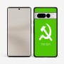 כיסוי בעיצוב אישי עם השם שלך לדגם - Google Pixel 7 Pro 5G בעיצוב פטיש ומגל